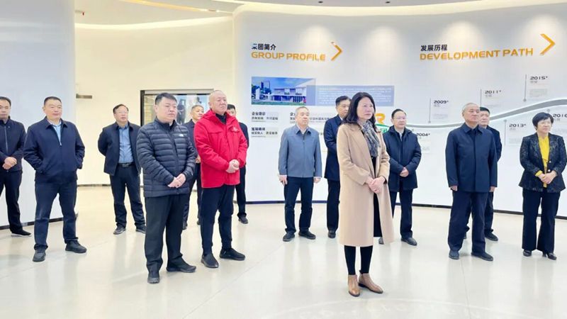 河南省政協(xié)副主席霍金花一行蒞臨旭瑞集團參觀(guān)調研！